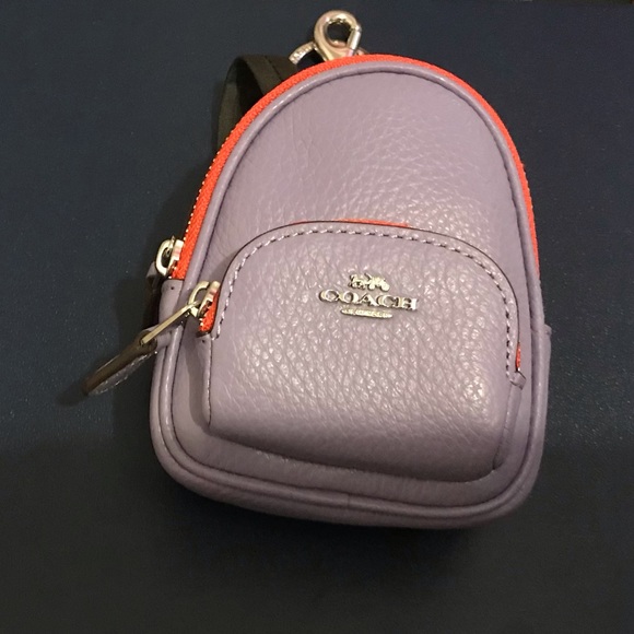 Coach Mini Court Backpack Bag Charm - Picture 5 of 7
